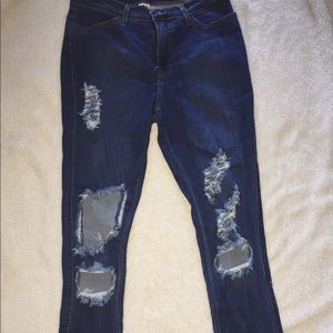 Fashion Nova Beach Bum Jeans